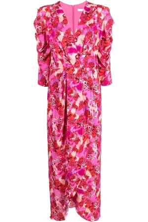 IRO Floral-print midi dress