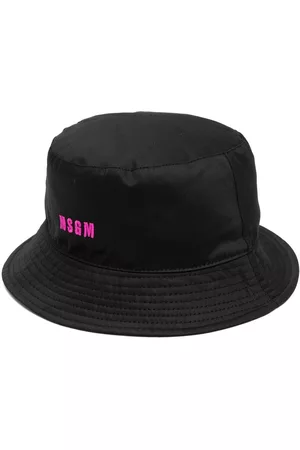 Msgm Logo-patch bucket hat