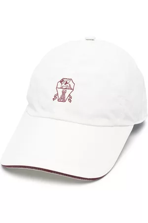 Brunello Cucinelli Logo-embroidered adjustable-strap cap