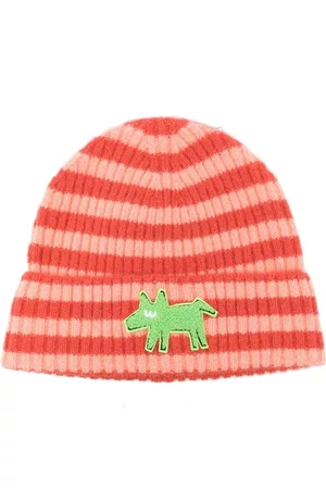 Bimba y Lola Colour-block knitted beanie
