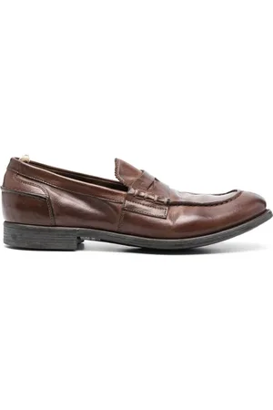 Officine creative Penny-slot leather loafers