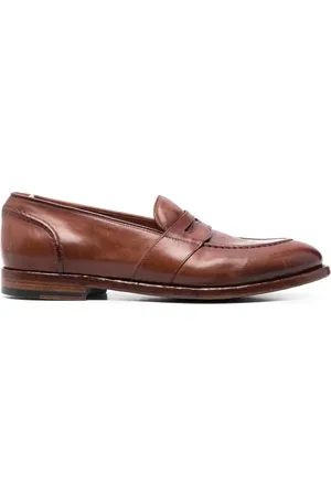 Officine creative Temple leather Penny loafers