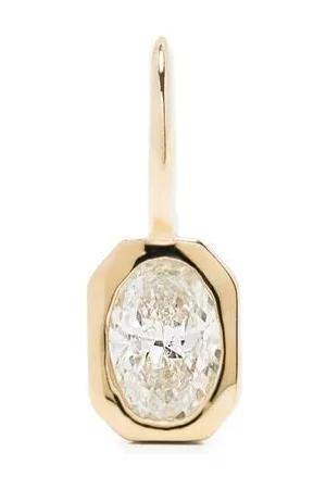 Lizzie Mandler 18kt yellow diamond solitaire charm