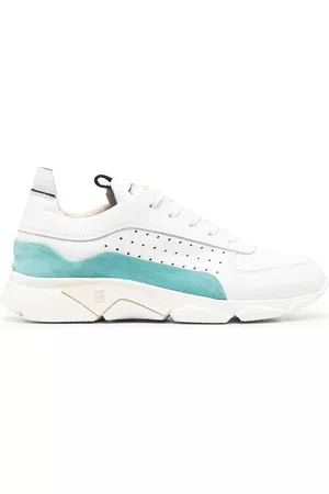 Moma Women Sneakers - Lace-up leather sneakers