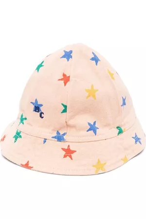 Bobo Choses Girls Hats - Star-print bucket hat