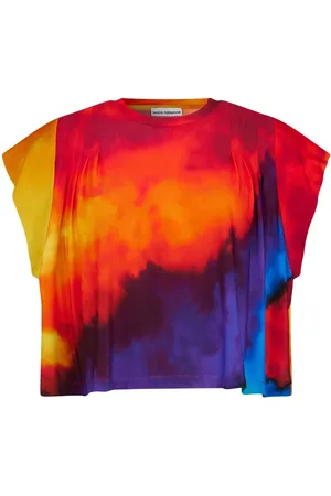 Paco rabanne Tie-dye crew-neck T-shirt