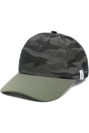 MACKINTOSH Hats - Tipping camouflage print baseball hat