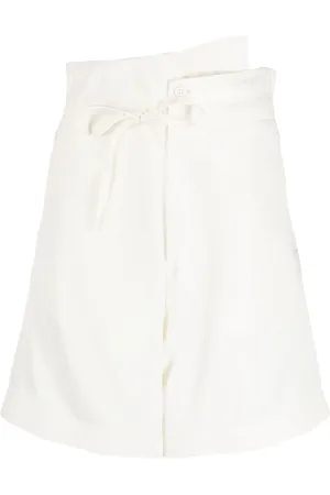 Y-3 High waisted knee-length shorts