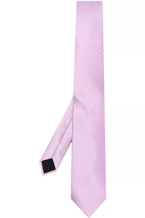 Lanvin Dotted silk tie