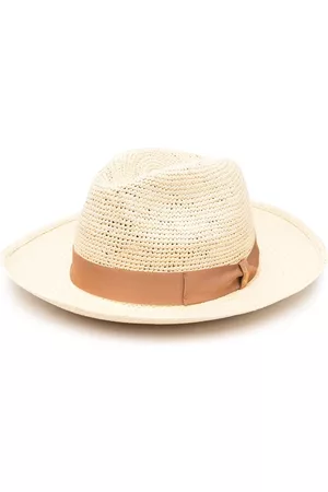 Borsalino Men Hats - Straw ribbon band hat