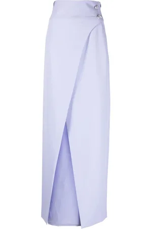 GENNY Front-slit straight skirt