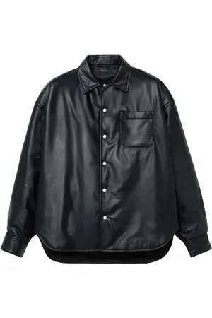 JOHN ELLIOTT Leather Scout Overshirt