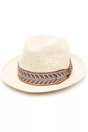 Borsalino Woven straw hat