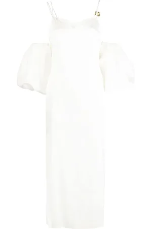 REJINA PYO Stevie puff off-shoulder dress