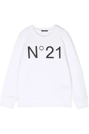 Nº21 Logo-print crew-neck sweatshirt