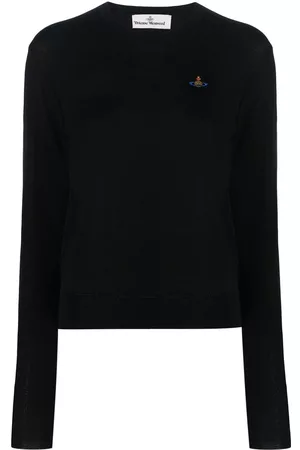 Vivienne Westwood Embroidered-motif long-sleeve top