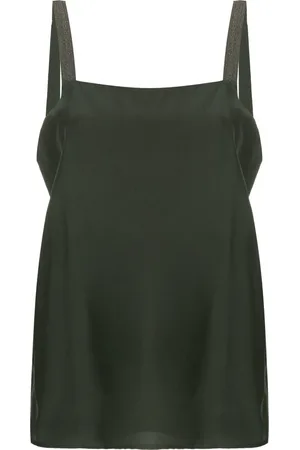 Fabiana Filippi Metallic strap top