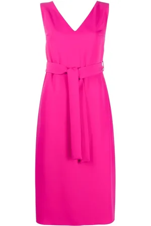 P.A.R.O.S.H. Tie-waist sleeveless dress