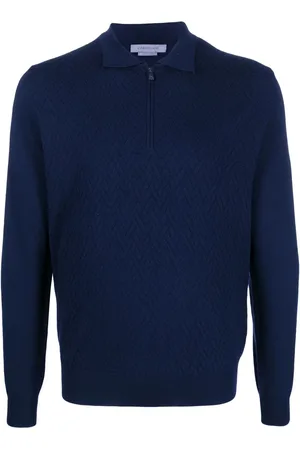 corneliani Long-sleeve polo jumper