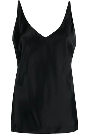 Dorothee Schumacher V-neck stretch-silk top
