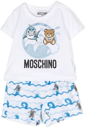 Moschino Teddy Bear cotton-blend shorts