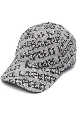 Karl Lagerfeld Men Caps - K/Essential jacquard-logo cap