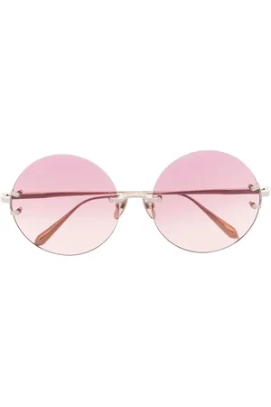 Linda Farrow Lotus round-frame sunglasses