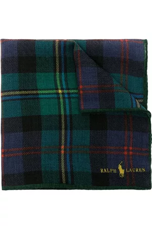 Ralph Lauren Men Bow Ties - Wool tartan pocket square
