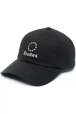 Etudes Men Caps - Logo-embroidered cotton baseball cap