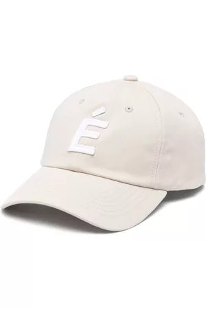 Etudes Men Caps - Logo-patch cotton baseball cap