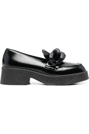 Stella McCartney Skyla chain-detail chunky loafers