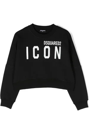 Dsquared2 Cropped logo-print sweatshirt