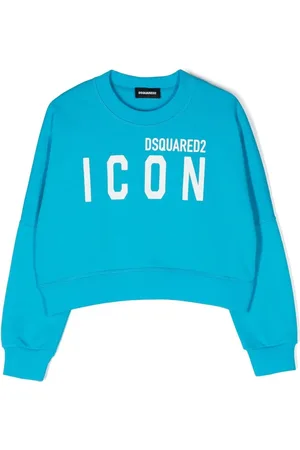 Dsquared2 Cropped logo-print sweatshirt