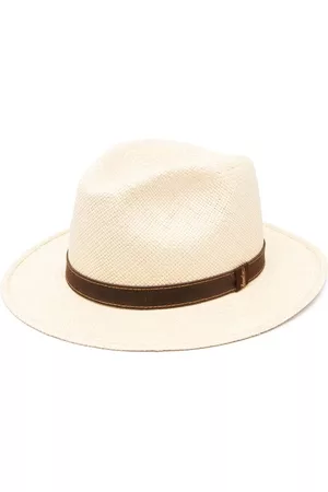Borsalino Men Hats - Interwoven sun hat