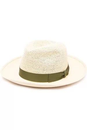 Borsalino Men Bow Ties - Side bow-detail sun hat