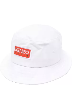 Kenzo Women Hats - Logo-patch bucket hat