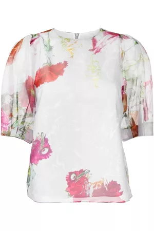 Ted Baker Aymee puff-sleeve blouse