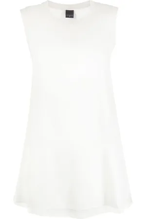 LORENA ANTONIAZZI Glitter colar tank top