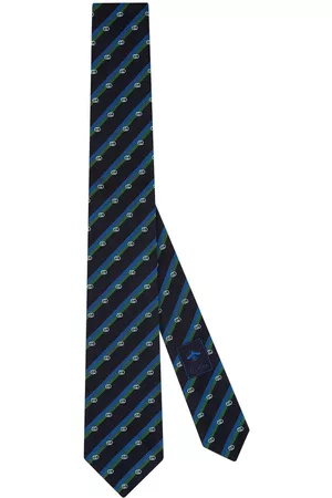 Gucci Men Bow Ties - Interlocking G silk jacquard tie
