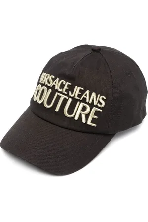 VERSACE Logo-embroidered cap