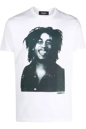 Dsquared2 Bob Marley quote t-shirt