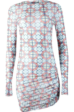 RTA Leonor mesh mini dress