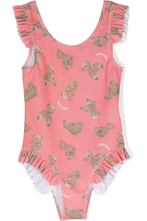 Palm Angels Teddy bear-print swimsuit