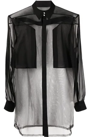Rick Owens Utility see-through shirt