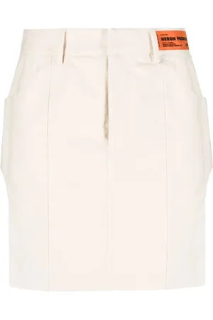 Heron Preston Side-slits fitted mini skirt
