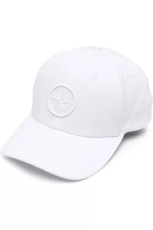 Stone Island Logo-patch cotton cap