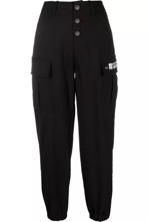 Evisu Women Cargo Pants - Tapered-leg cargo trousers