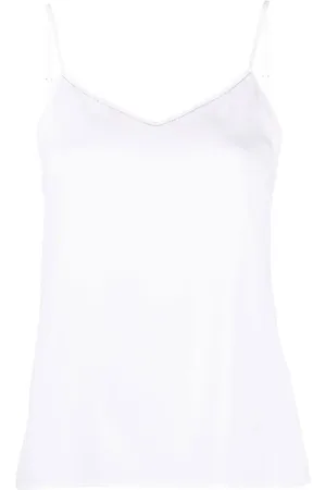 Fabiana Filippi Basic spaghetti-straps top