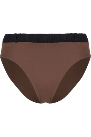 Marysia High-waisted elasticated bikini bottoms