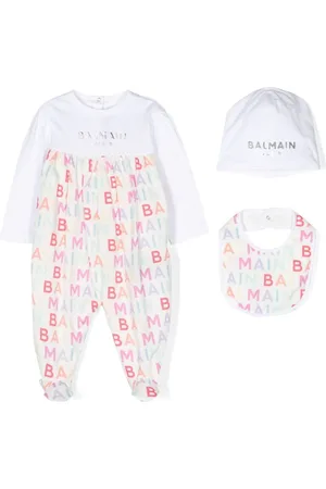 Balmain Three-piece babywear set